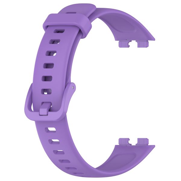Silicone Strap Compatible with Huawei Band 8/9/10 - Purple
