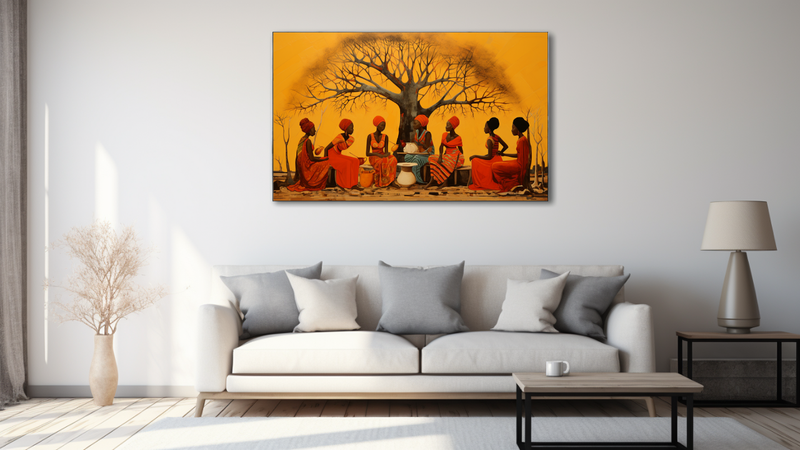 Canvas Wall Art - Ladies Sharing Laughter - HD0288