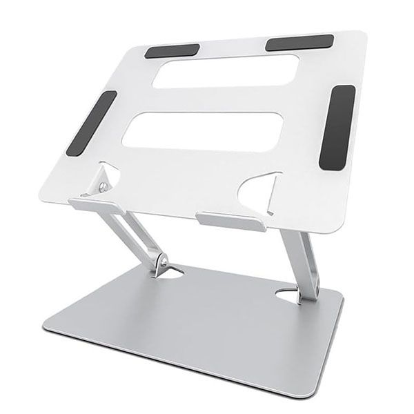 Portable aluminum alloy notebook heat dissipation silver stand bracket