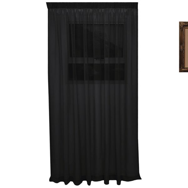 Mystic Voile - Black - Taped image