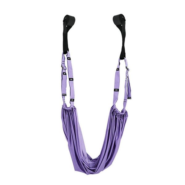 GB Adjustable Wall Aerial Yoga Rope-Purple