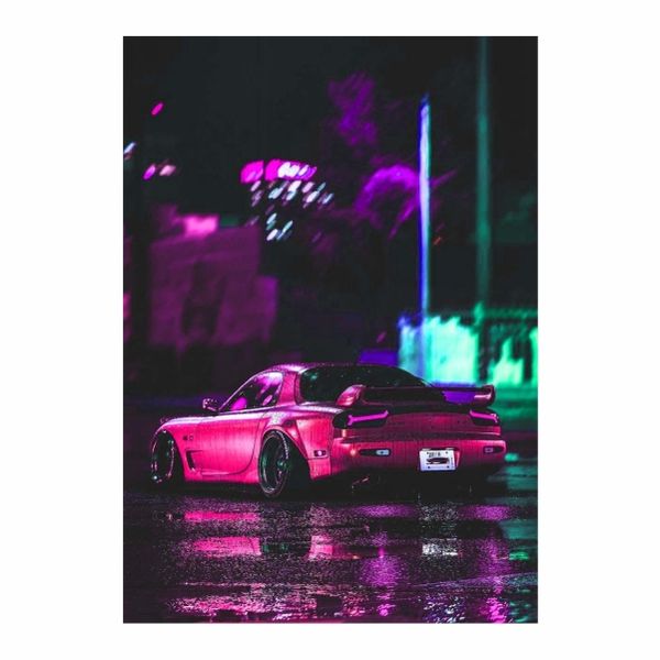 JDM Mazda RX7 - A1 Poster