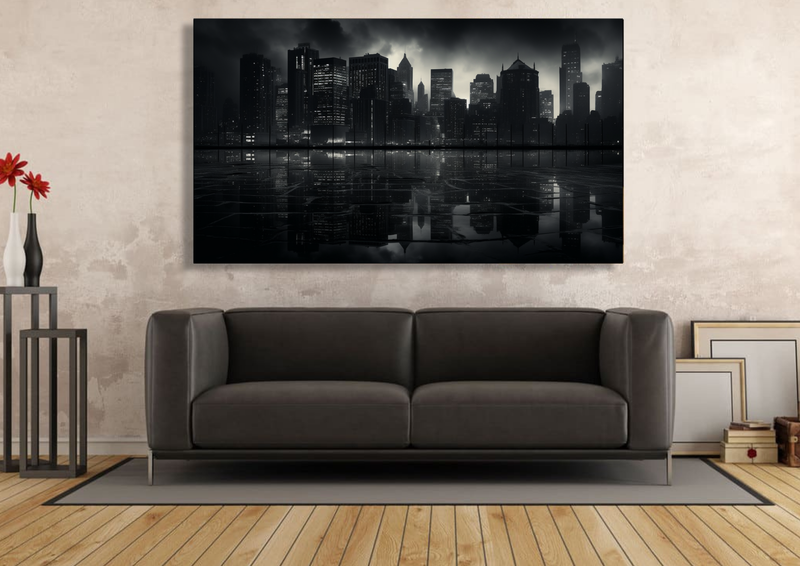 Canvas Wall Art - Urban Noir - HC1287