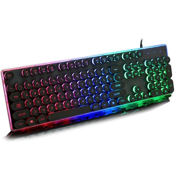 USB Corded Punk Keyboard With Backlight Function