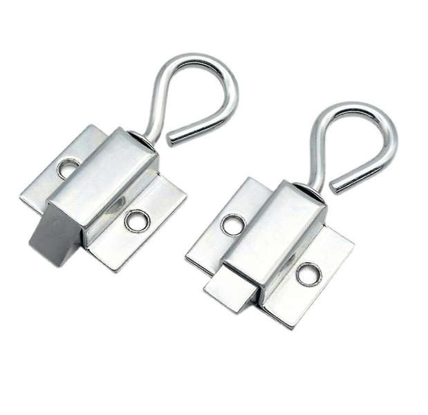 Tool Door Latch Zinc Alloy Security Automatic Window Gate Springs 8.7CM