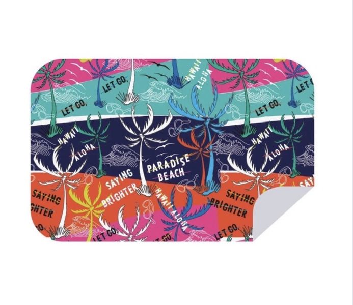 Bobums Microfibre XL Printed Towel - Paradise Beach PRXL3717