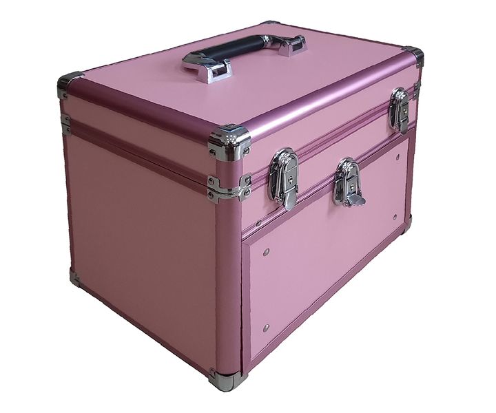 Professional Portable Aluminum Nail Storage Organizer - Black Box