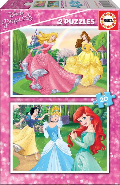 Educa Disney Princess Puzzle - 2x20 Piece