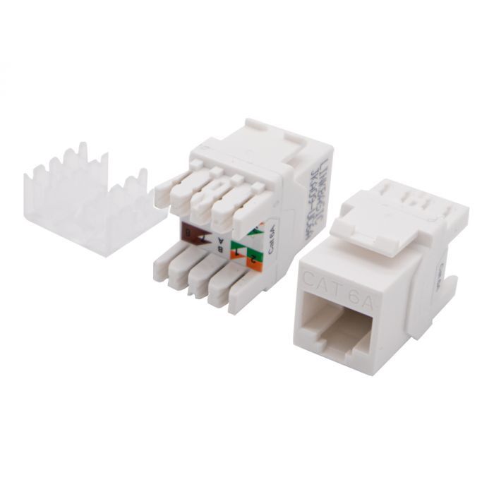 Linkbasic Cat6a Utp Keystone Jack 