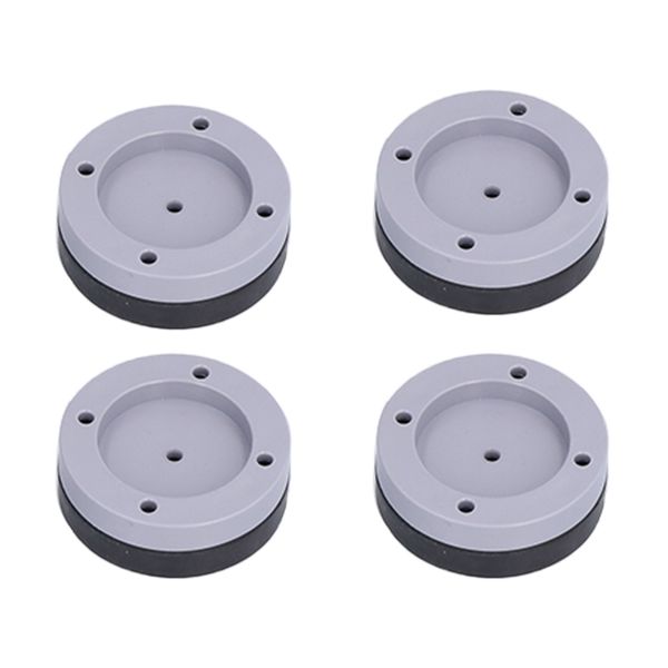 4 Pieces Shock-Absorbing Pads - TPU anti-vibration for automatic washers