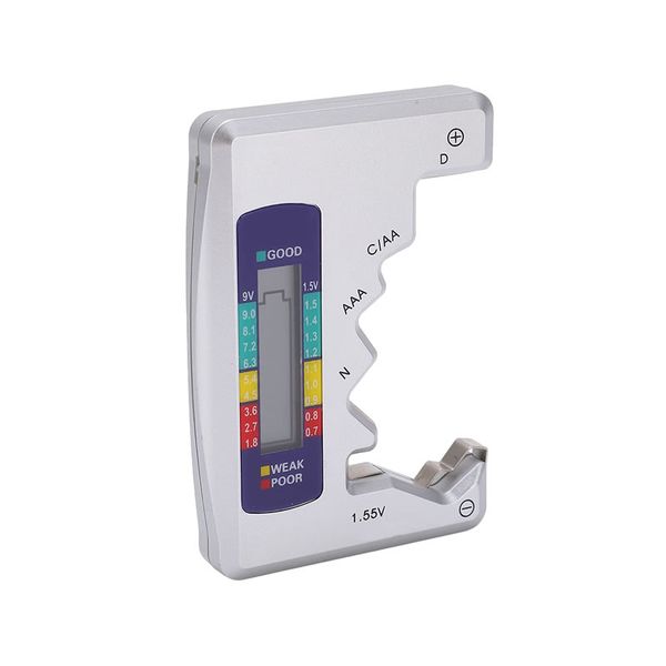 Universal Hand Held 1.55V Battery Tester with LCD Display