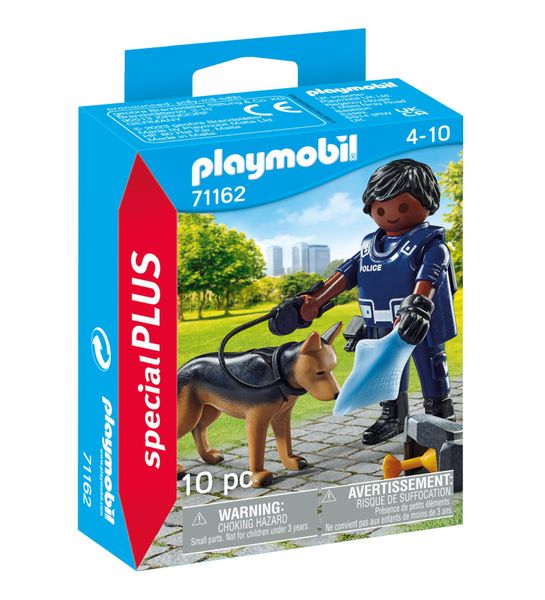 Playmobil Action Heroes - Policeman with Dog 10 Pieces