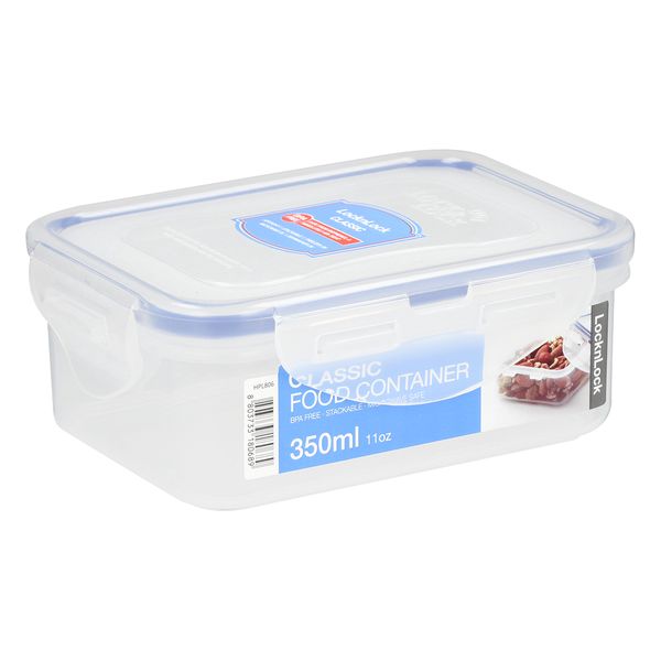 LocknLock - Rectangular Food Storage Container - 350ml