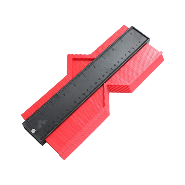 Alanes Contour Gauge Profile Copy Contour Gauge Wood Marking Tool-Red