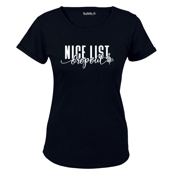 Nice List Dropout - Christmas - Ladies - T-Shirt