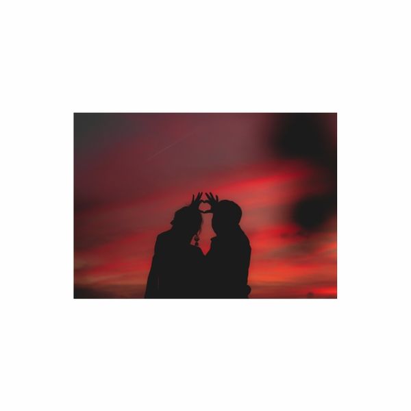Finding Love red - A1 poster