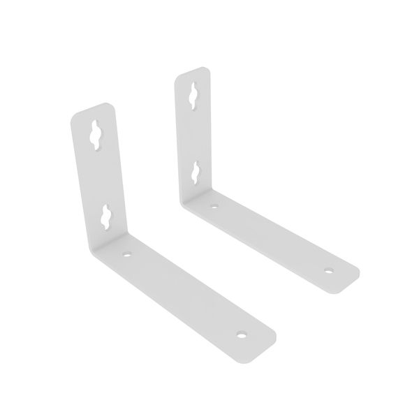 Wall Mount Shelf Metal Bracket DIY Shelf for Home, Office, Gym - 6 Inch