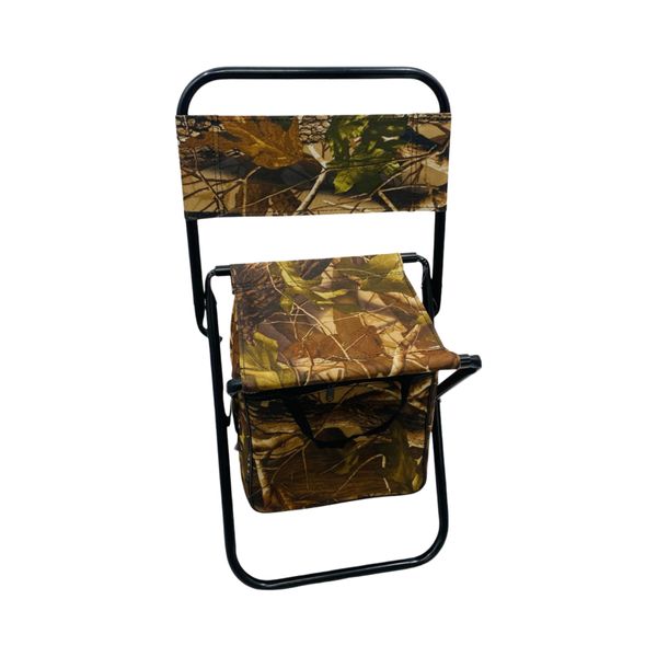 Ergonomic Camping Chair - Foldable with Backrest &amp; Bag