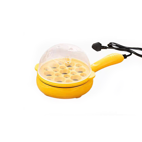2-in-1 Multifunctional Electric Fryer and Egg Steamer