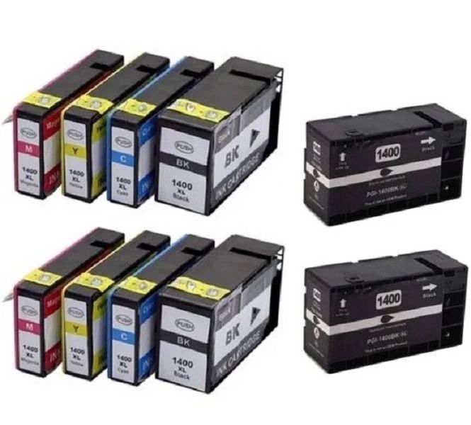 Cartridge - Canon 1400XL Compatible (CMYK) + 2 Extra Black