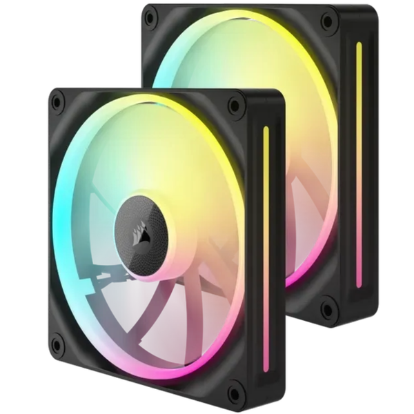 Corsair iCUE LINK LX140 Computer Box Fans - RGB 140mm PC Case Fan Dual Pack
