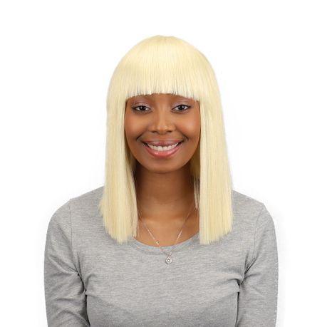 Magic Natural Cheap Straight Hair Synthetic Wig Bangs On Special