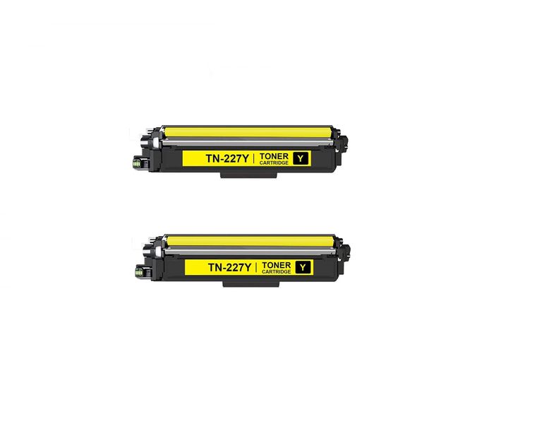 Compatible Brother is compatible with Brother TN277/TN-277 Yellow x 2