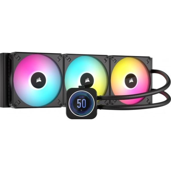 Corsair iCUE H170i ELITE LCD XT 420mm All-In-One Black Liquid CPU Cooler