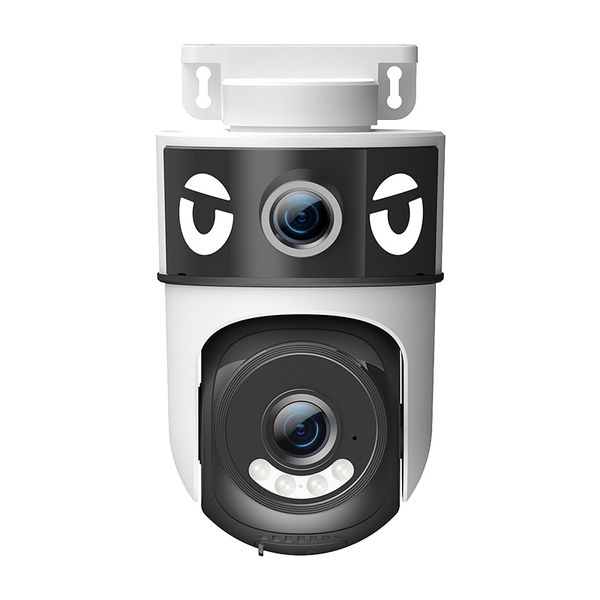 Dual-lens Monitoring 360-Degree Ultra-High-Definition Surveillance Camera