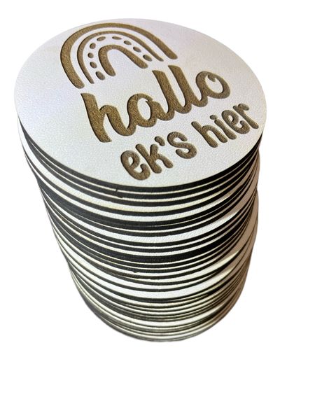 30 Rainbow Reënboog Milestone Cards Mylpaalkaarte Afrikaans baba baby gift