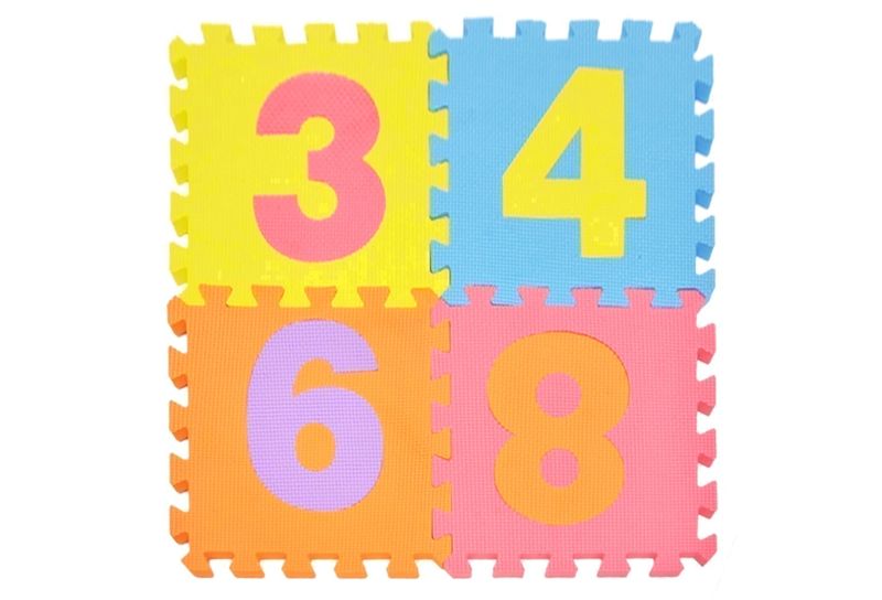 Eva Mats Numbers 0 To 9