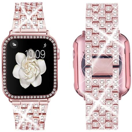 Diamond apple watch online band 44mm