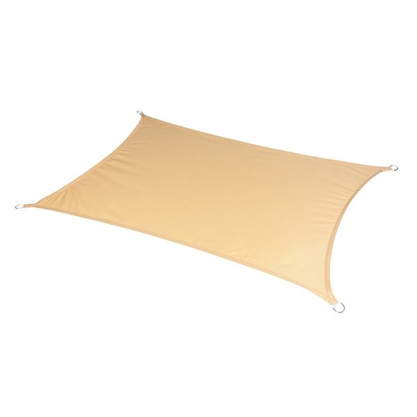 Sun Shade Sail Rectangle Canopy Cover UV Block Waterproof Outdoor - 5 x 5m