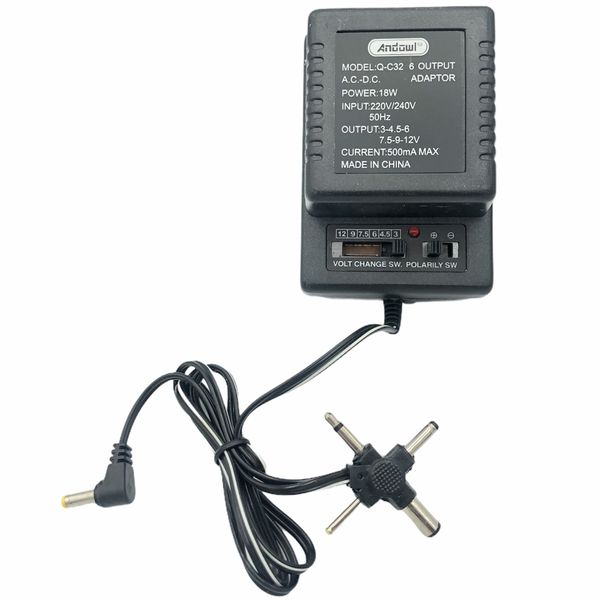 Andowl 500mA Universal AC/DC Adaptor - Universal Laptop Charger