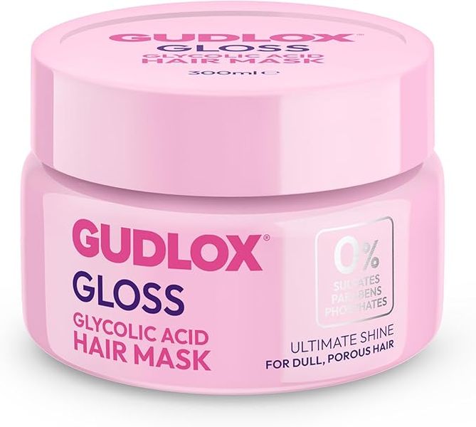 GudLox Glycolic Acid Hair Mask,Frizz Control, 300ml