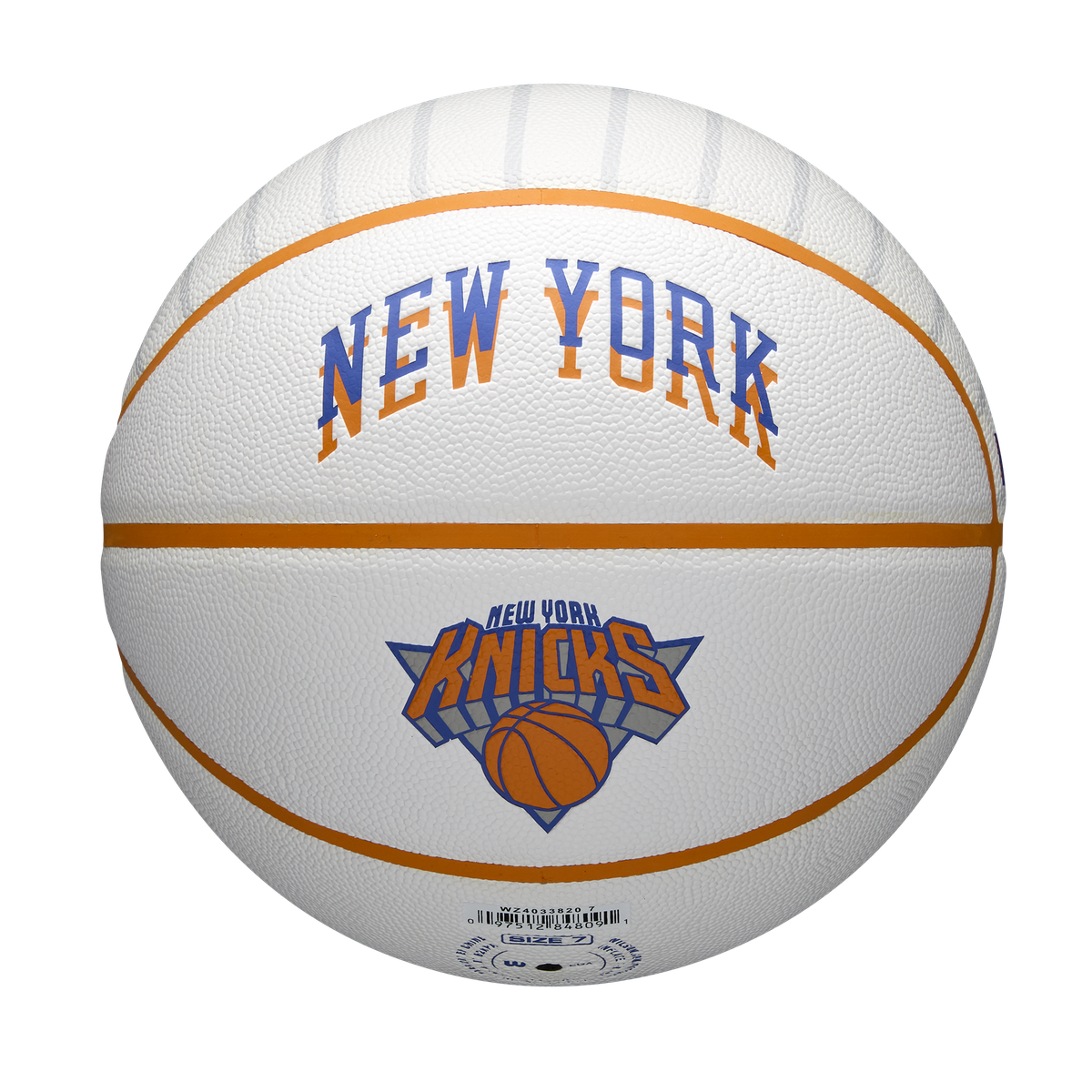 Wilson NBA Team City Edition Collector Basketball - New Yorks Knicks