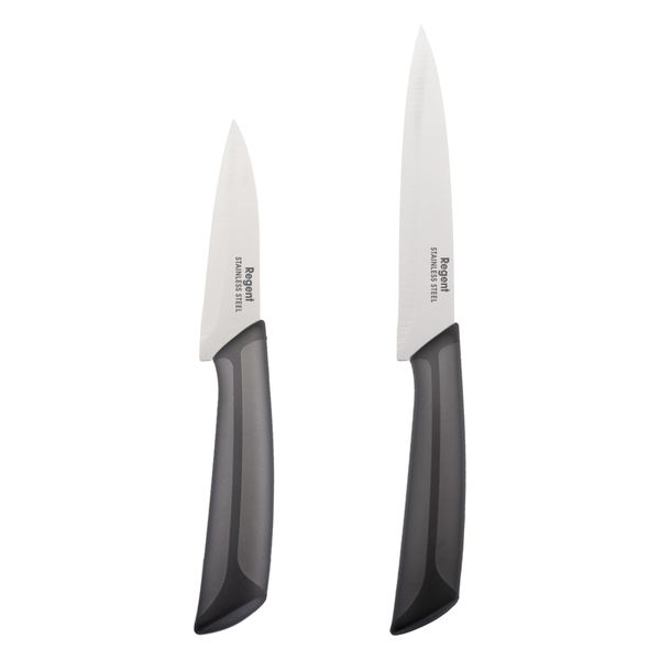 Regent Premium Utility and Pairing Knife Set - Black