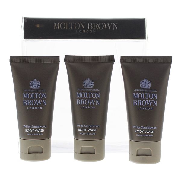 Molton Brown White Sandalwood 3 Piece Gift Set (Parallel Import)