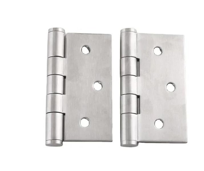 2 Pcs Stainless Steel Flat And Folding Door Hinges