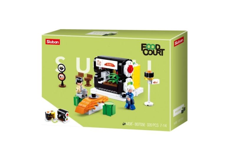 Sluban Foodcourt - Sushi House 320pcs