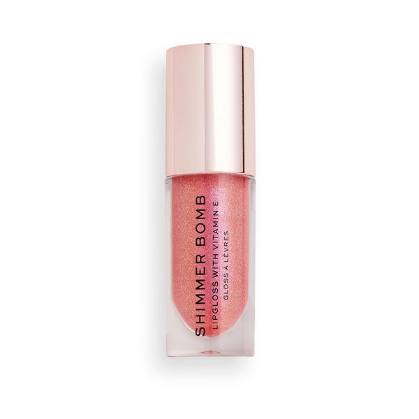 Revolution Beauty Shimmer Bomb Lip Gloss Daydream Pink
