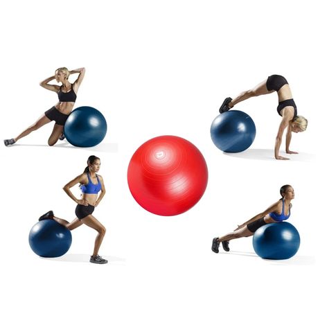 75cm Dat Exercise and Fitness Yoga Ball Gym Ball Red Shop Today. Get it Tomorrow takealot