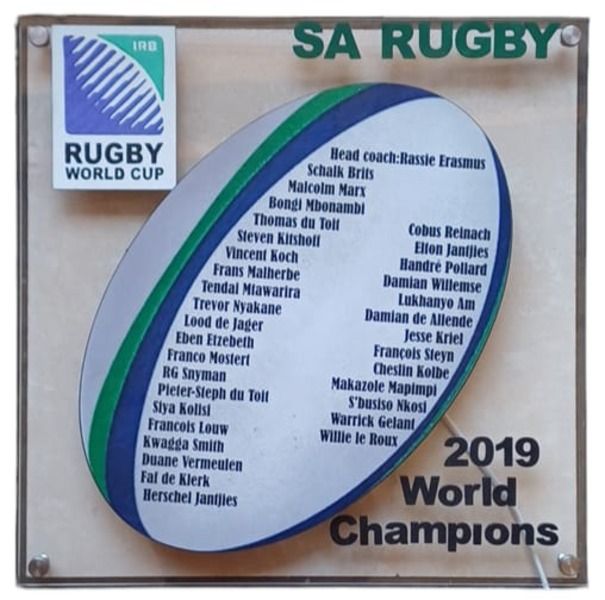2019 SA Rugby World Cup Memorabilia