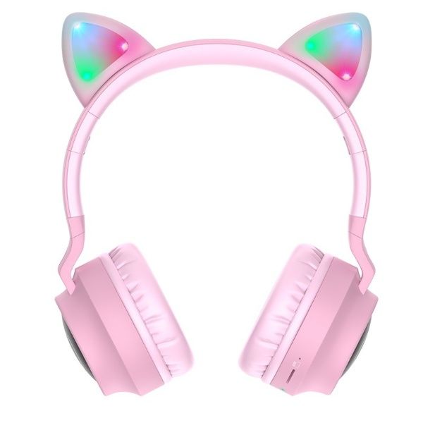 Hoco W27 Cat Ear Wireless Headphones image