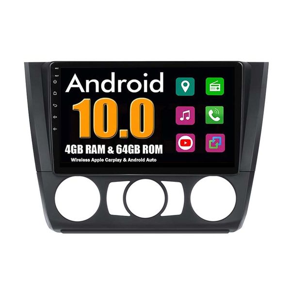 BMW 1 Series E81 E82 E87 E88 2004 - 2012 Android GPS Radio Wireless Carplay