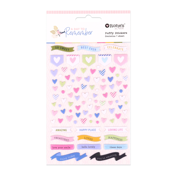 Day to Remember Puffy Stickers