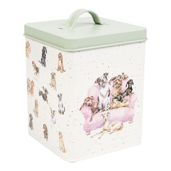 Dog Treat Tin - "Movie Night