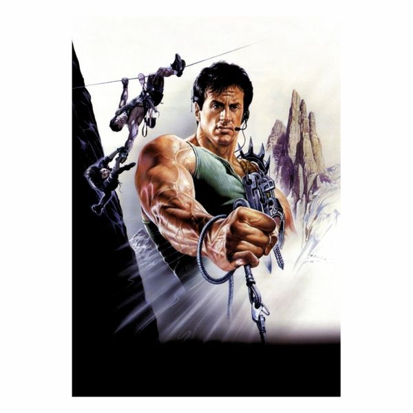 Cliffhanger Movie Abstract - A1 poster