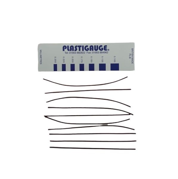 Plastigauge - Precision Measurement Kit- 10 Piece Blue 0.100mm - 0.250mm