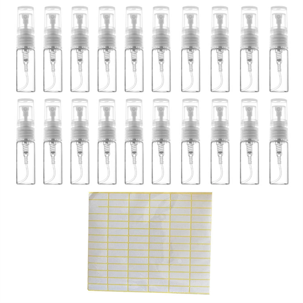 50 Pcs 3Ml Spray Bottle Small Cosmetic Packing Atomizer